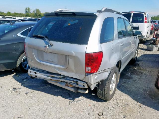 2CKDL63F966123610 - 2006 PONTIAC TORRENT SILVER photo 4