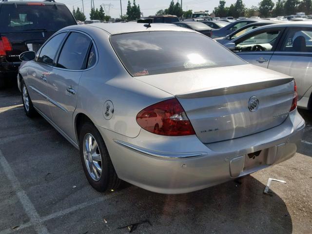 2G4WD582961168939 - 2006 BUICK LACROSSE C SILVER photo 3