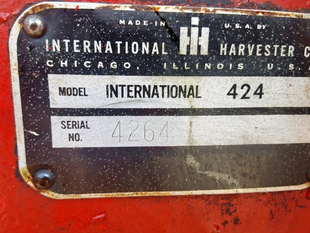 4264 - 1965 INTERNATIONAL HARVESTER RED photo 10