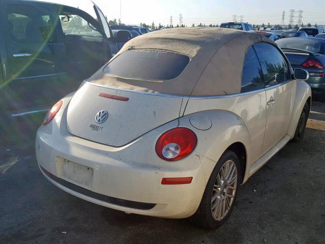 3VWRF31YX7M419182 - 2007 VOLKSWAGEN NEW BEETLE 米色 照片 4