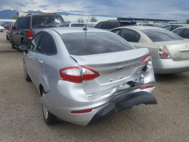 3FADP4AJXJM104785 - 2018 FORD FIESTA S GRAY photo 3