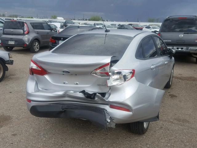 3FADP4AJXJM104785 - 2018 FORD FIESTA S GRAY photo 4