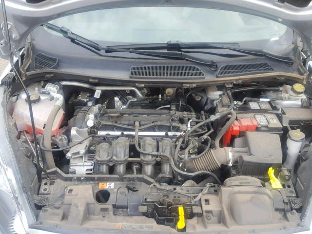 3FADP4AJXJM104785 - 2018 FORD FIESTA S GRAY photo 7