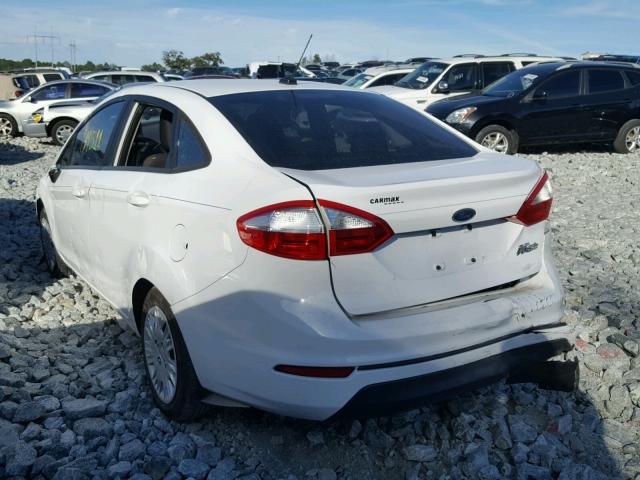 3FADP4AJ8FM157735 - 2015 FORD FIESTA S WHITE photo 3