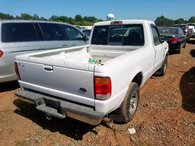 1FTYR10U1WUC13364 - 1998 FORD RANGER WHITE photo 4