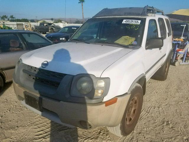 5N1ED28T74C609820 - 2004 NISSAN XTERRA XE WHITE photo 2