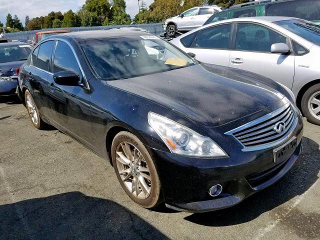 JN1CV6AP3BM303818 - 2011 INFINITI G37 BASE BLACK photo 1