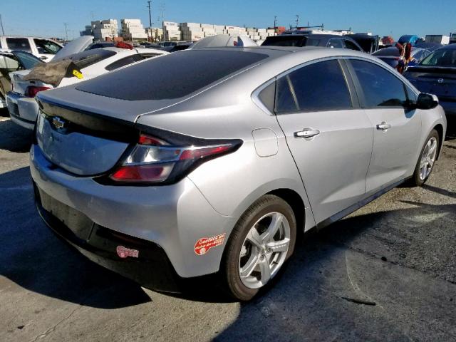 1G1RC6S58HU198673 - 2017 CHEVROLET VOLT LT SILVER photo 4