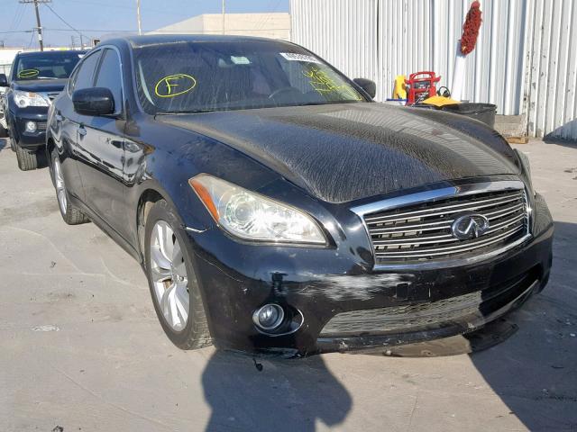 JN1BY1AP3BM320205 - 2011 INFINITI M37 BLACK photo 1