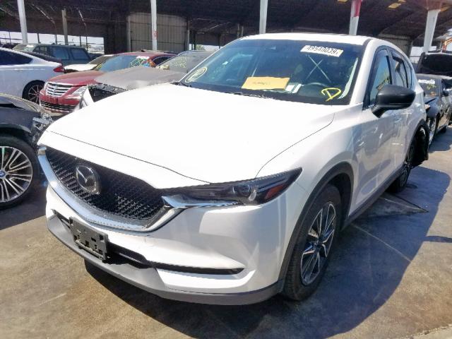 JM3KFADL2H0133136 - 2017 MAZDA CX-5 GRAND WHITE photo 2