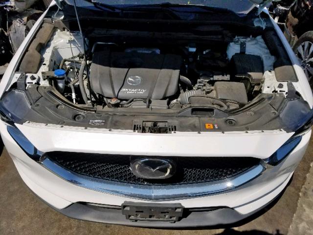 JM3KFADL2H0133136 - 2017 MAZDA CX-5 GRAND WHITE photo 7