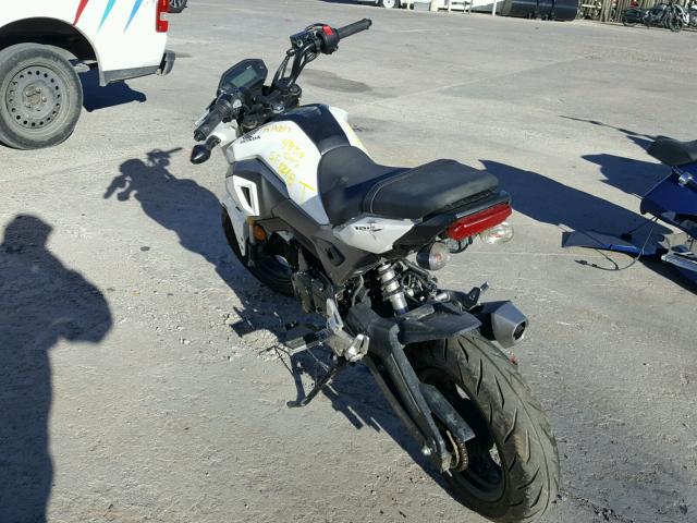 MLHJC611XH5203530 - 2017 HONDA GROM 125 WHITE photo 3