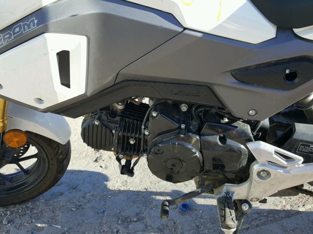 MLHJC611XH5203530 - 2017 HONDA GROM 125 WHITE photo 7