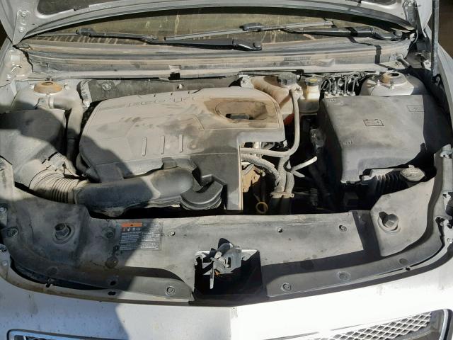 1G1ZE5EB7AF321525 - 2010 CHEVROLET MALIBU LTZ ვერცხლისფერი ფოტო 7