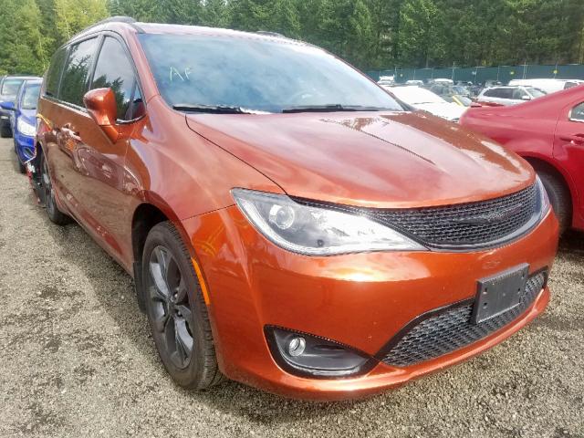 2C4RC1BG0JR165424 - 2018 CHRYSLER PACIFICA T ORANGE photo 1