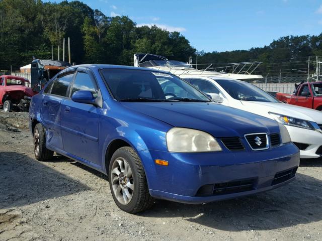 KL5JD56Z05K103030 - 2005 SUZUKI FORENZA S BLUE photo 1