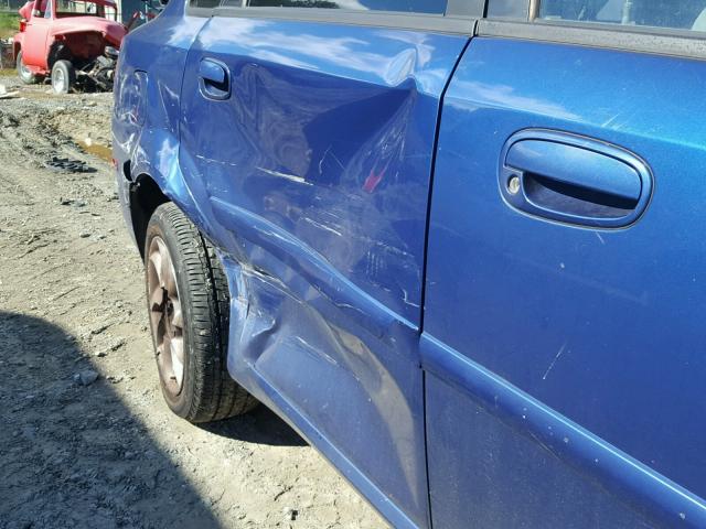 KL5JD56Z05K103030 - 2005 SUZUKI FORENZA S BLUE photo 9