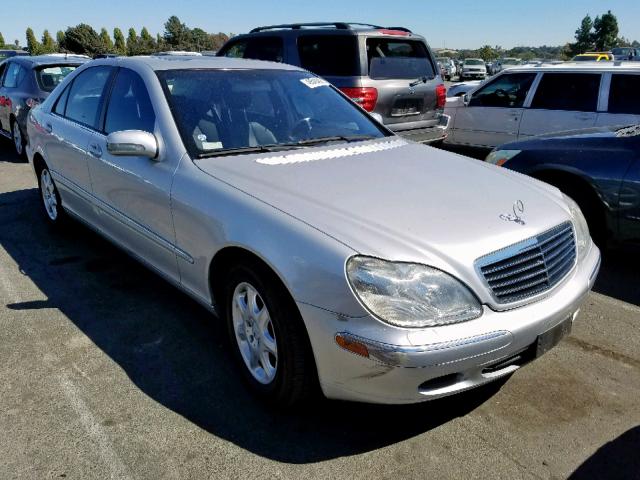 WDBNG70J92A230926 - 2002 MERCEDES-BENZ S 430 SILVER photo 1