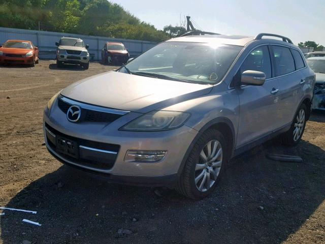 JM3TB28A780127850 - 2008 MAZDA CX-9 GRAY photo 2