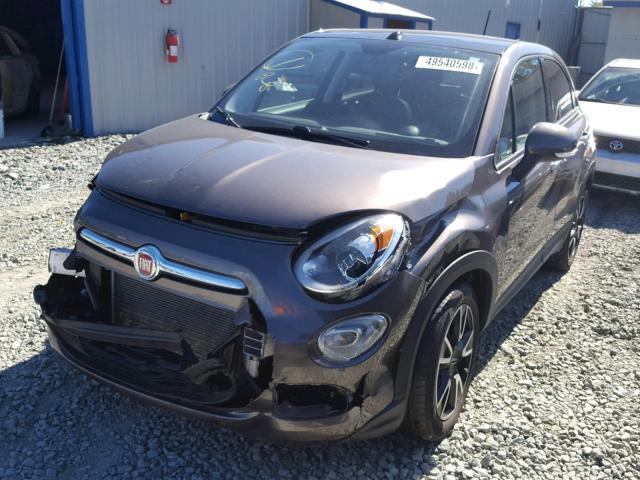 ZFBCFXBT6GP386777 - 2016 FIAT 500X EASY GRAY photo 2