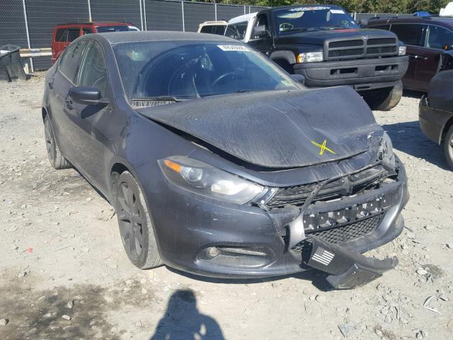 1C3CDFBA7DD334779 - 2013 DODGE DART SXT GRAY photo 1