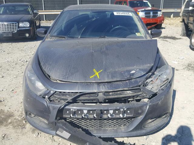 1C3CDFBA7DD334779 - 2013 DODGE DART SXT GRAY photo 9