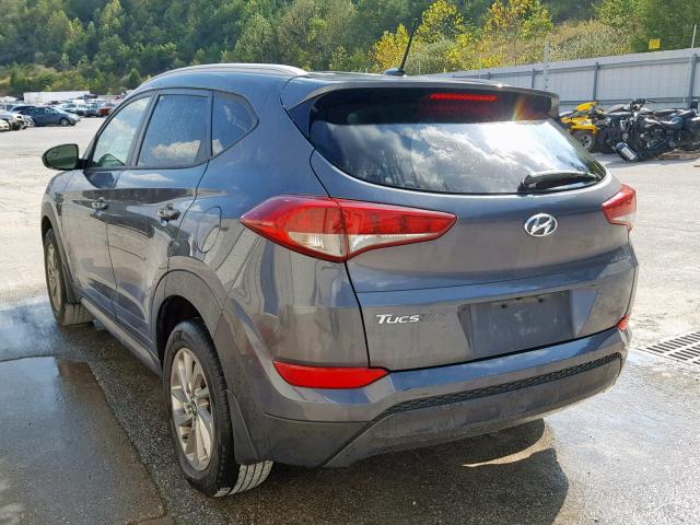 KM8J33A44GU188132 - 2016 HYUNDAI TUCSON LIM GRAY photo 3