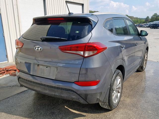 KM8J33A44GU188132 - 2016 HYUNDAI TUCSON LIM GRAY photo 4