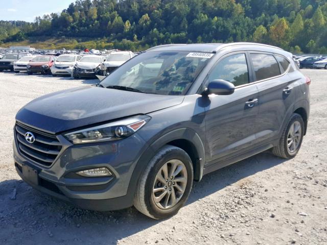 KM8J33A44GU188132 - 2016 HYUNDAI TUCSON LIM GRAY photo 9