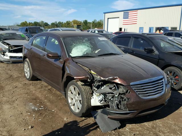 1C3CCBBB8DN553491 - 2013 CHRYSLER 200 TOURIN BROWN photo 1