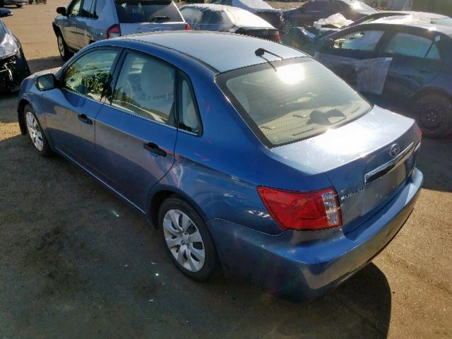 JF1GE61678H502481 - 2008 SUBARU IMPREZA 2. BLUE photo 3