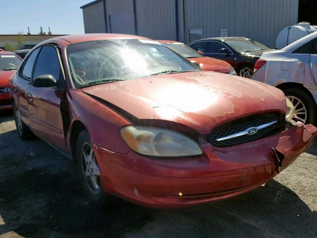 1FAFP55U61G179853 - 2001 FORD TAURUS SES RED photo 1