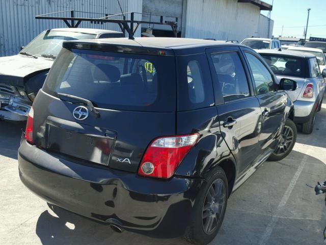 JTKKT624060151859 - 2006 TOYOTA SCION XA შავი ფოტო 4