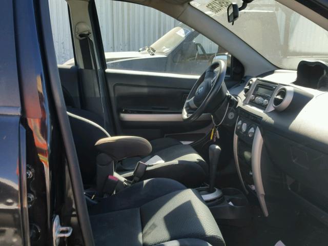 JTKKT624060151859 - 2006 TOYOTA SCION XA შავი ფოტო 5