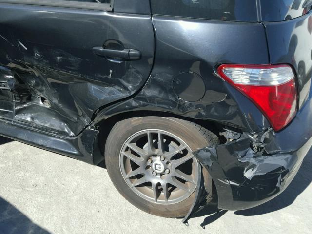 JTKKT624060151859 - 2006 TOYOTA SCION XA შავი ფოტო 9