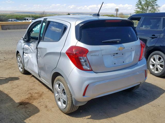 KL8CB6SA6KC733258 - 2019 CHEVROLET SPARK LS SILVER photo 3