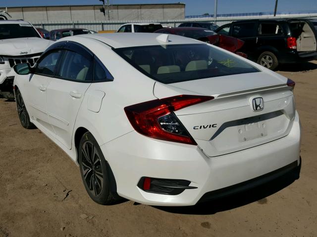 2HGFC1F78GH631887 - 2016 HONDA CIVIC EXL WHITE photo 3