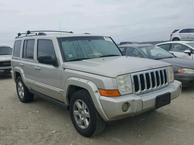 1J8HH58297C530810 - 2007 JEEP COMMANDER SILVER photo 1