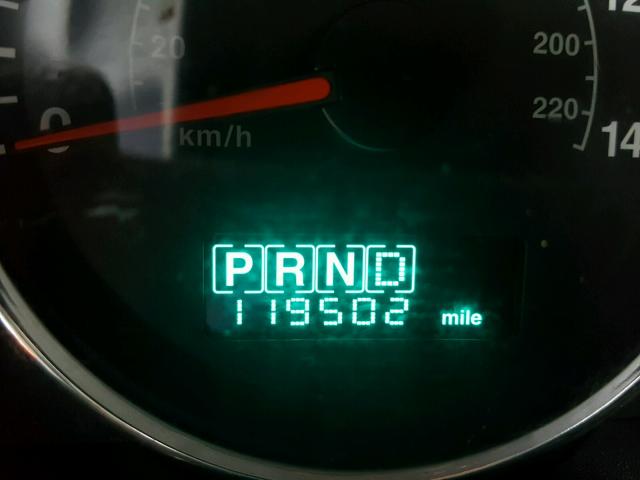 1J8HH58297C530810 - 2007 JEEP COMMANDER SILVER photo 8