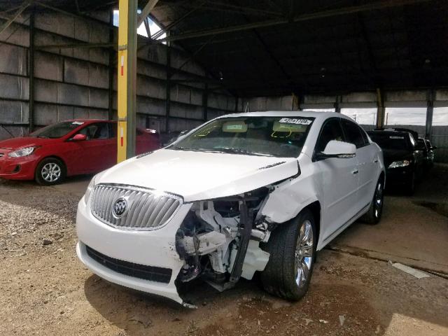 1G4GF5E34CF120510 - 2012 BUICK LACROSSE P WHITE photo 2