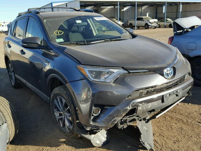 JTMRJREV2GD007774 - 2016 TOYOTA RAV4 HV XL GRAY photo 1