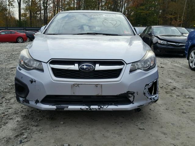 JF1GJAC66CH003143 - 2012 SUBARU IMPREZA PR SILVER photo 9