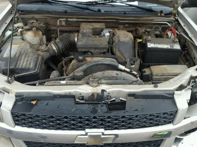 1GCCS196048126953 - 2004 CHEVROLET COLORADO SILVER photo 7