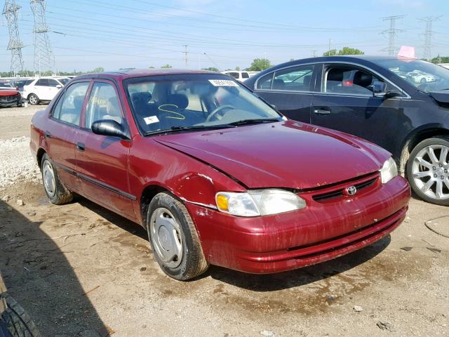 1NXBR12E7XZ181982 - 1999 TOYOTA COROLLA VE RED photo 1