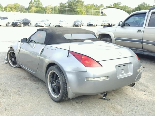 JN1AZ36A95M755050 - 2005 NISSAN 350Z ROADS SILVER photo 3