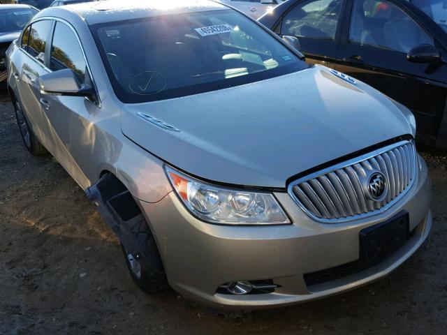 1G4GE5GV5AF262539 - 2010 BUICK LACROSSE C TAN photo 1