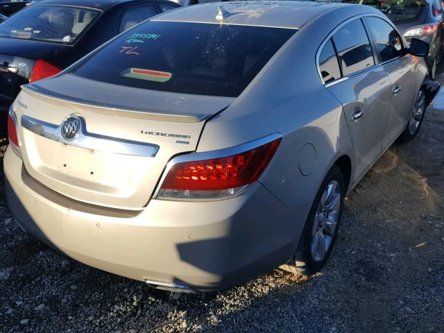 1G4GE5GV5AF262539 - 2010 BUICK LACROSSE C TAN photo 4