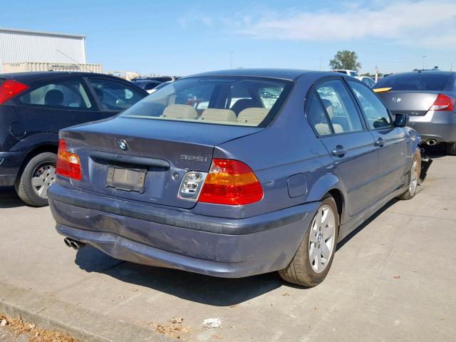 WBAAZ33415KP92498 - 2005 BMW 325 IS SUL BLUE photo 4