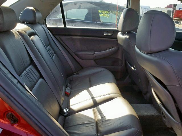 1HGCM66553A040694 - 2003 HONDA ACCORD EX BURGUNDY photo 6