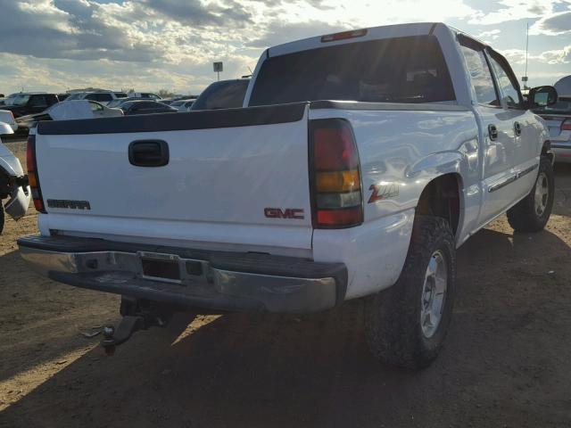 2GTEK13TX61242075 - 2006 GMC NEW SIERRA WHITE photo 4